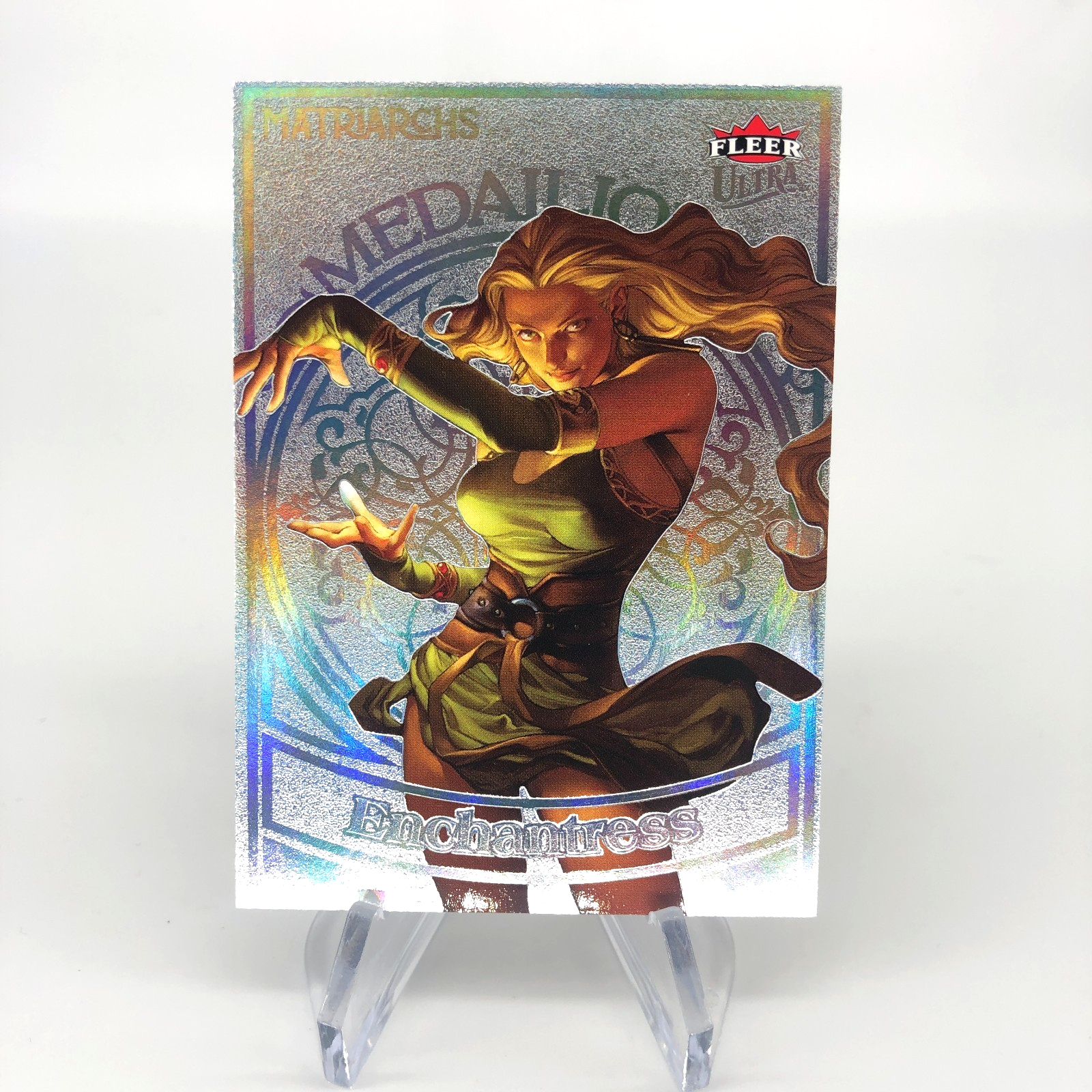 Marvel Card Enchantress M-25 Platinum /100 Matriarchs 2024 Fleer Upper Deck [NM]