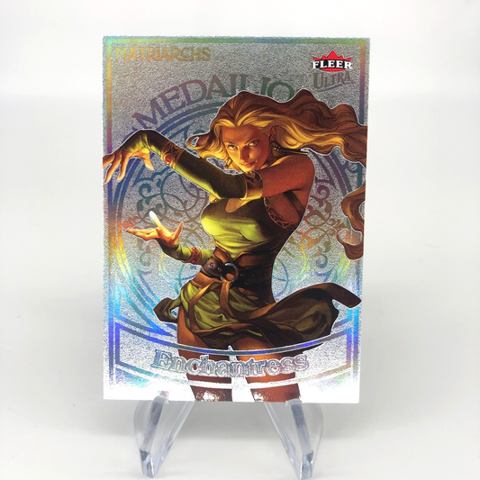 Marvel Card Enchantress M-25 Platinum /100 Matriarchs 2024 Fleer Upper Deck [NM]