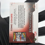 Marvel Card Spider-Woman 73 Comic Covers Fleer Upper Deck Renditions [NM]