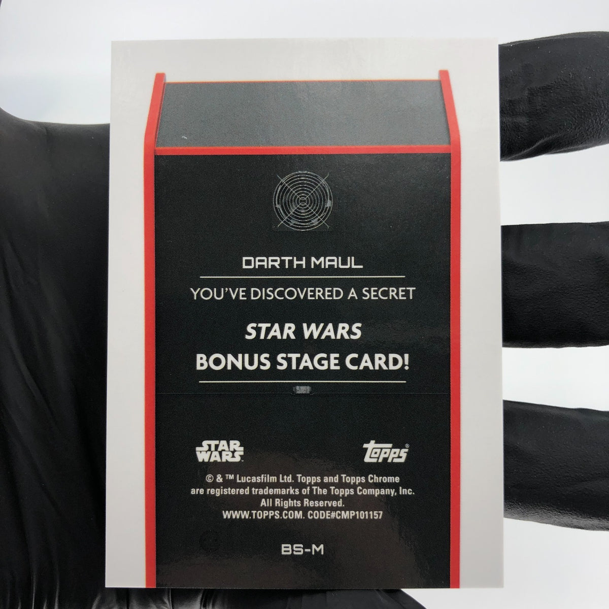 2025 Topps Chrome Star Wars Darth Maul  BS-M Bonus Stage Holo [NM]