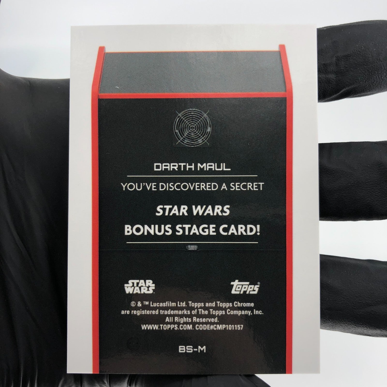 2025 Topps Chrome Star Wars Darth Maul  BS-M Bonus Stage Holo [NM]