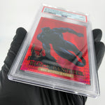 PSA 9 Marvel Card Black Panther 4 Red Prism /492 Upper Deck Masterpieces [9]