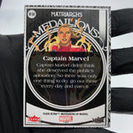 Marvel Card Captain Marvel M-50 Holo Matriarchs 2024 Fleer [NM]