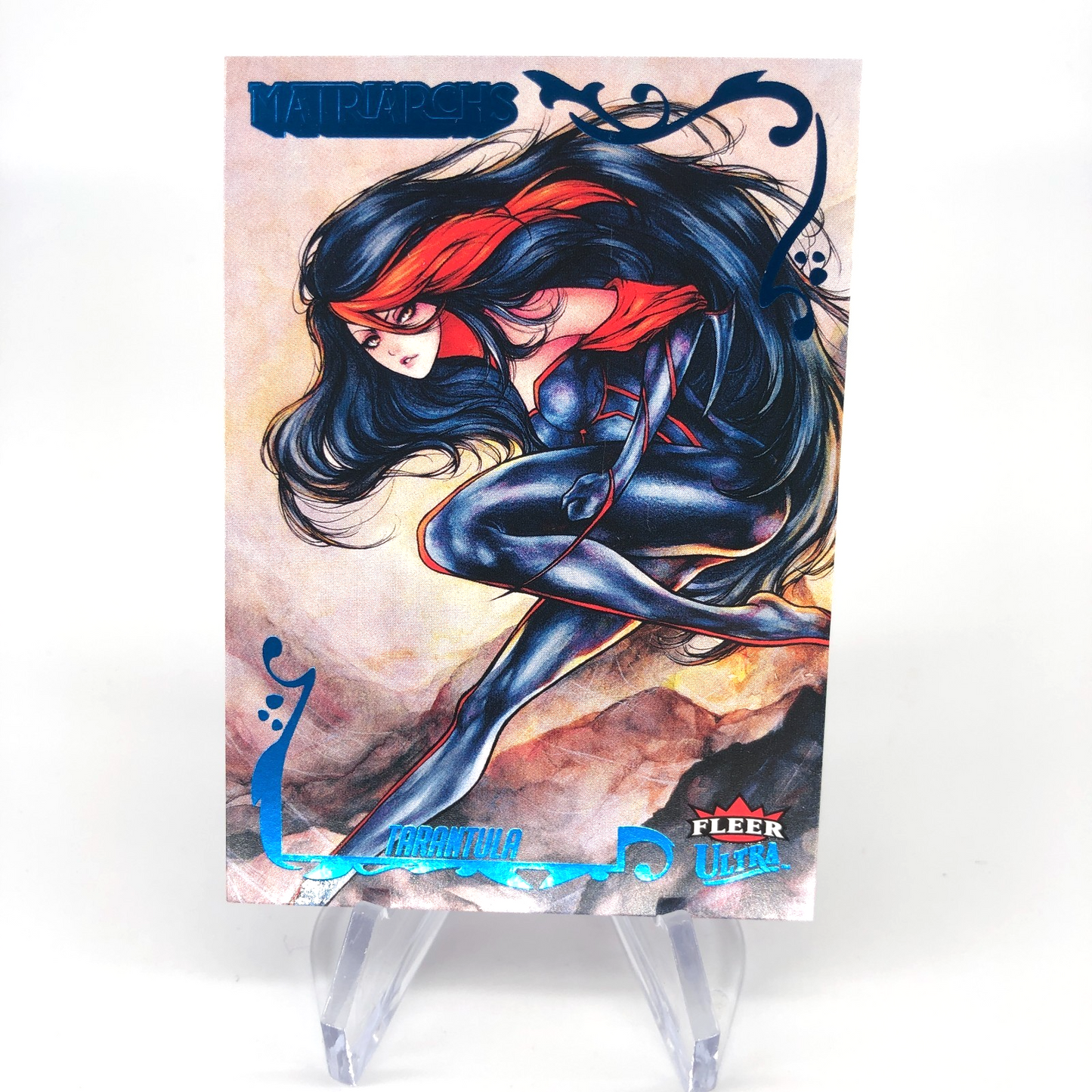 Marvel Card Tarantula 76 Blue Parallel Matriarchs 2024 Fleer Upper Deck [NM]
