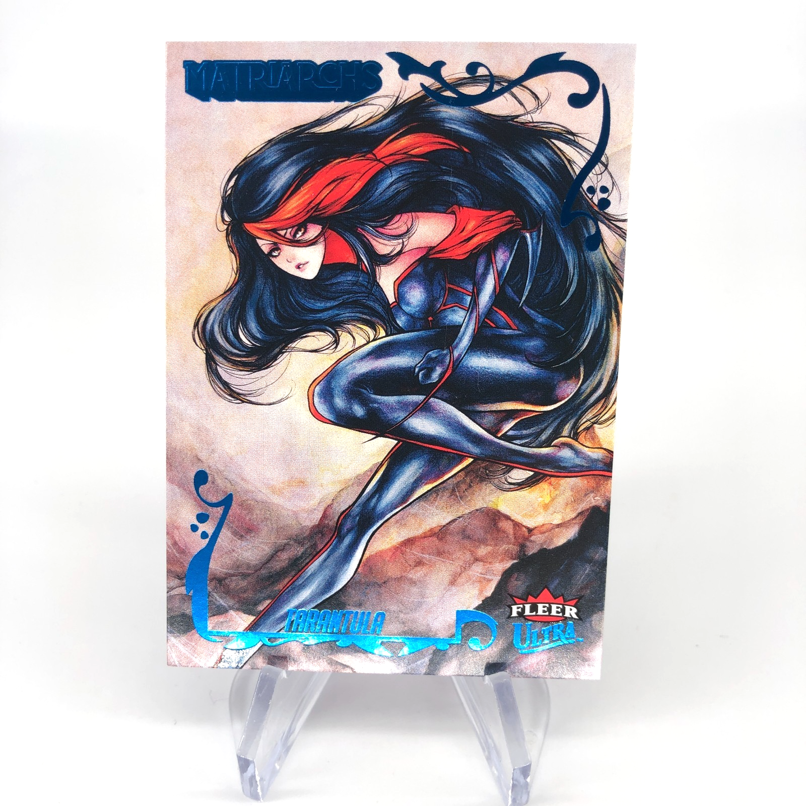 Marvel Card Tarantula 76 Blue Parallel Matriarchs 2024 Fleer Upper Deck [NM]