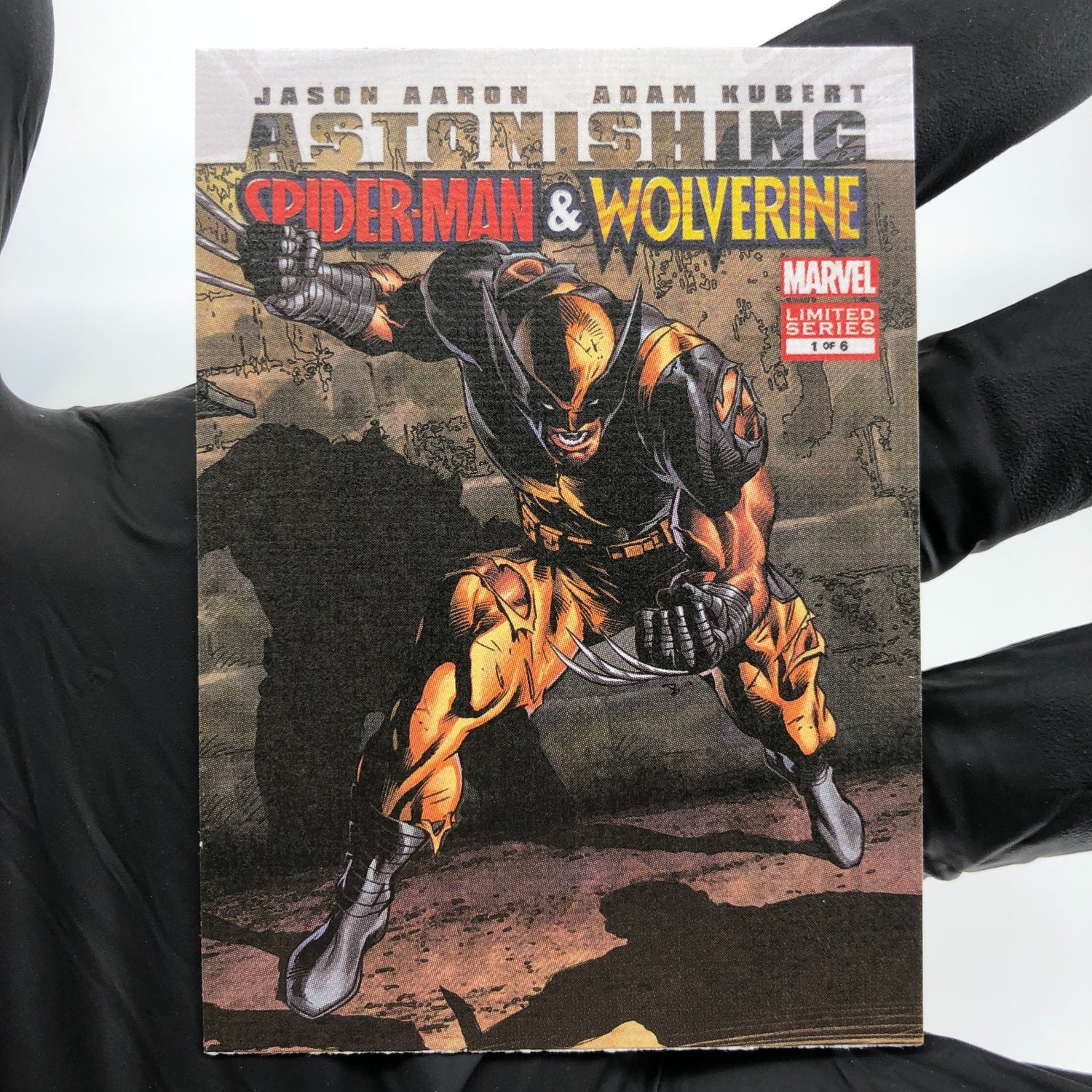 Marvel Card Wolverine 77 Comic Covers Fleer Upper Deck Renditions [NM]