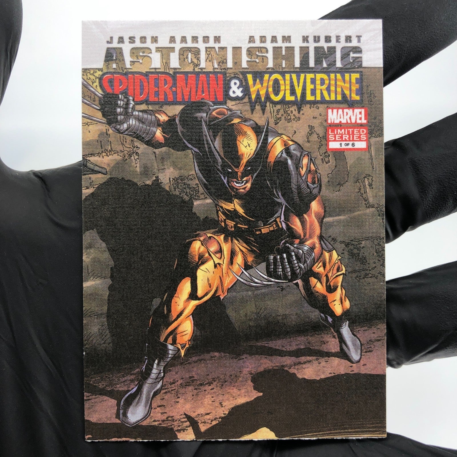Marvel Card Wolverine 77 Comic Covers Fleer Upper Deck Renditions [NM]