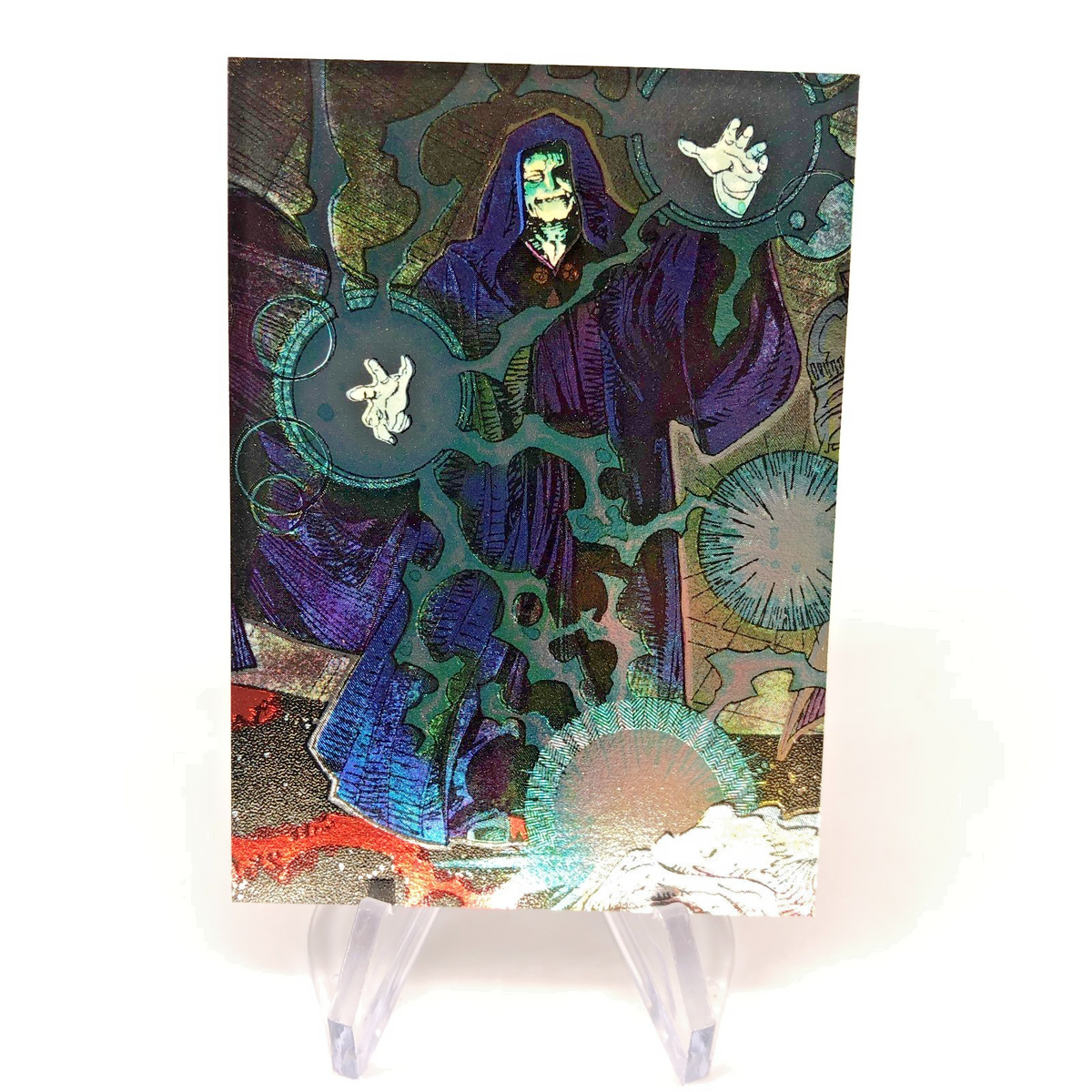 Star Wars Galaxy Card Palpetine 9 Etched Foil Topps 1994 [NM]