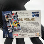 Marvel Card Mr. Fantastic Blue  Traxx 54-V  Fleer Upper Deck Masterpieces [NM]
