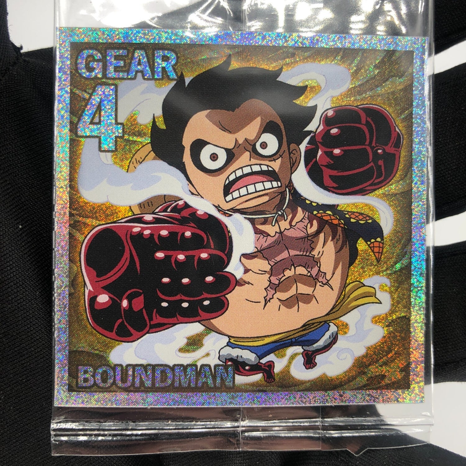One Piece Luffy Gear 4 SW6-20 GR Holo Wafer  Japanese [Sealed]