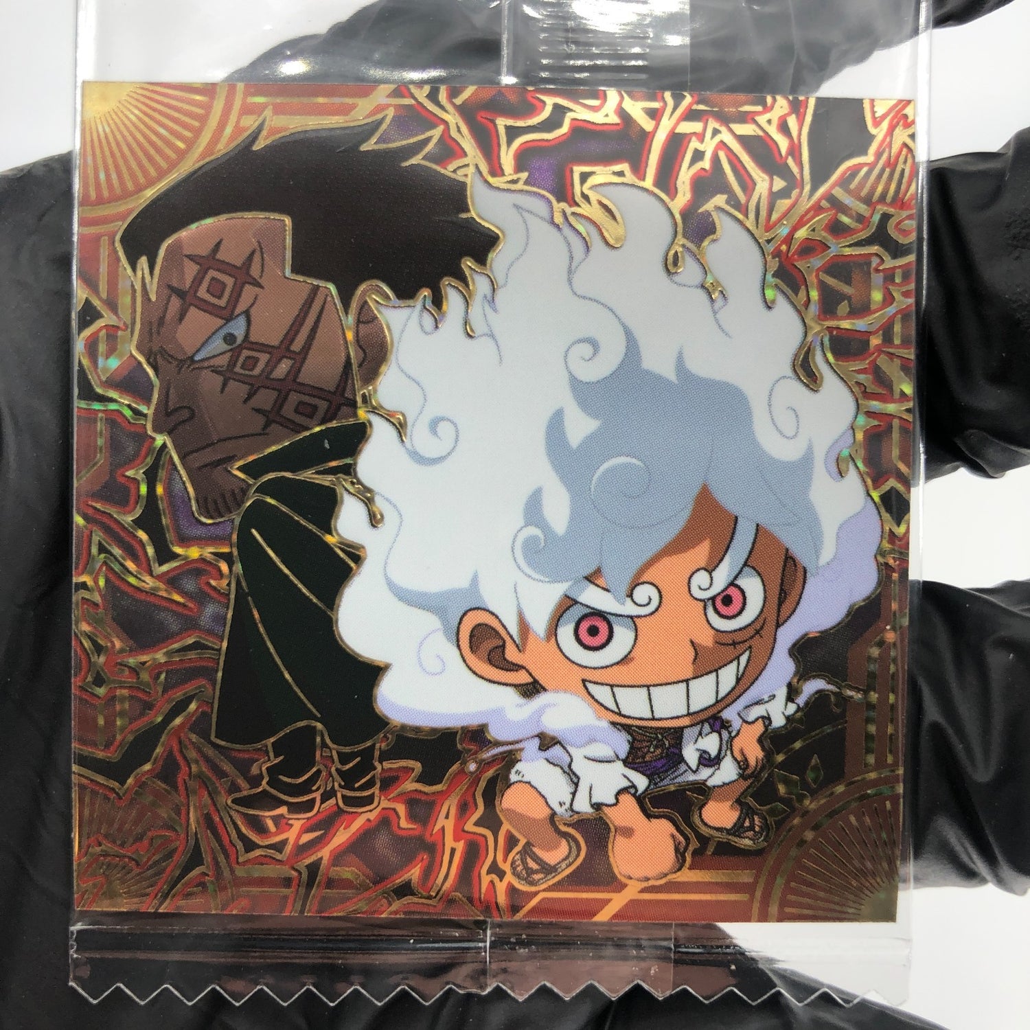 One Piece Luffy Gear 5 SW12-30 SP Holo Wafer Japan [Sealed]