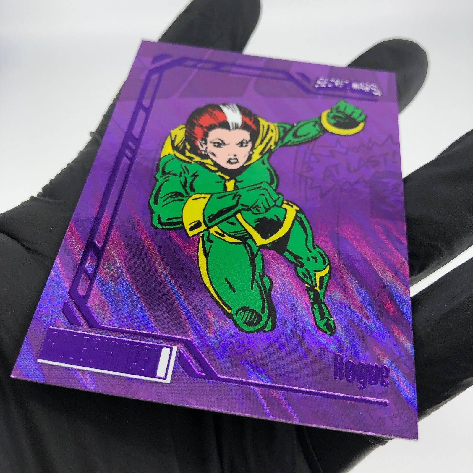 Marvel Card Rogue 41 Purple Boxes /99 Secret Wars Allegiance Upper Deck [NM]
