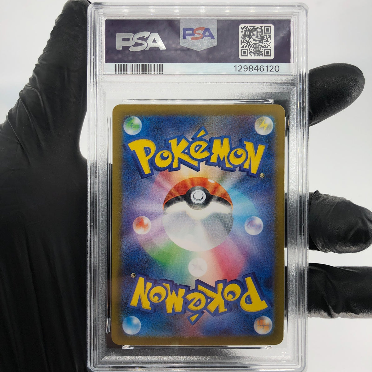 PSA 9 Pokemon Card Glaceon 040/187 Masterball SV8a Japanese Karte [9]