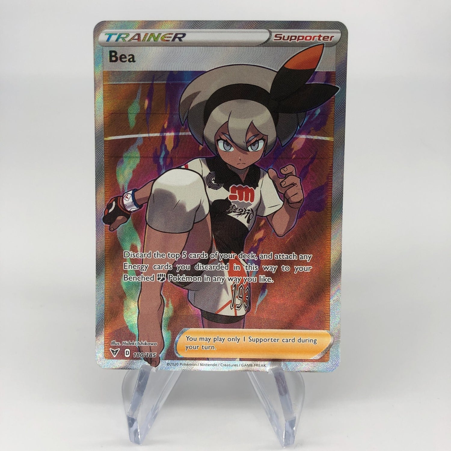 Pokemon Card Bea S 180/185  Fullart Vivid Voltage Karte [Mint]