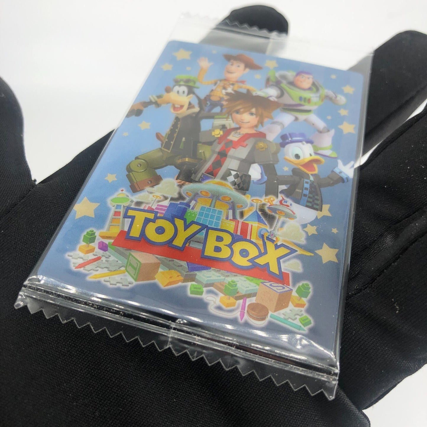 Kingdom Hearts Card Wafer Toy Box 001 Memorial Collection Japan [Sealed]