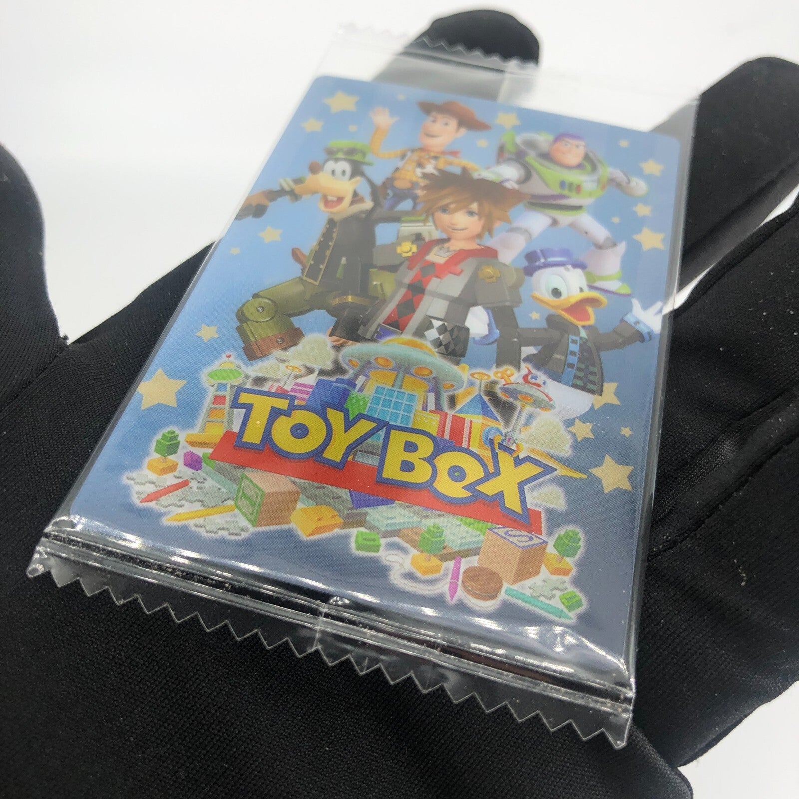Kingdom Hearts Card Wafer Toy Box 001 Memorial Collection Japan [Sealed]
