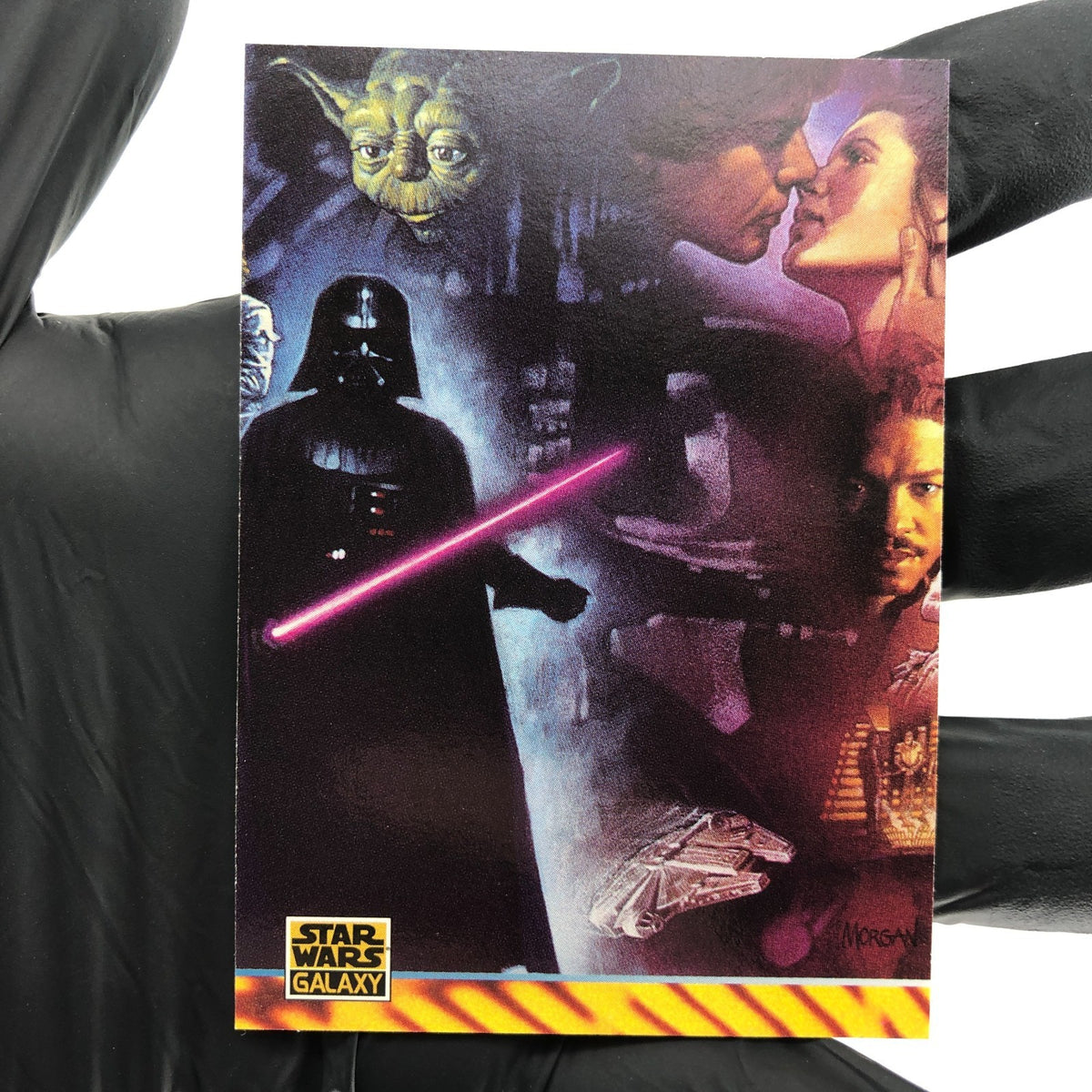Star Wars Galaxy Card Luke Darth Vader Illustrator of 177 Topps  1994 [NM]