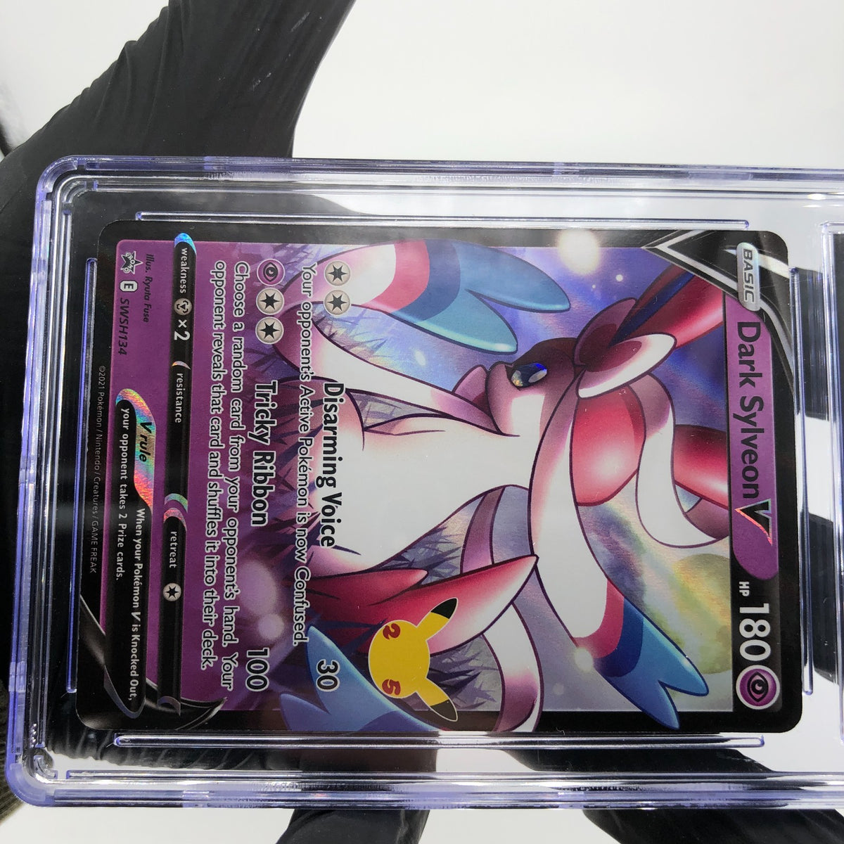 CGC 9 Pokemon Card Dark Sylveon V SWSH134 Promo 2021 English Karte [9]