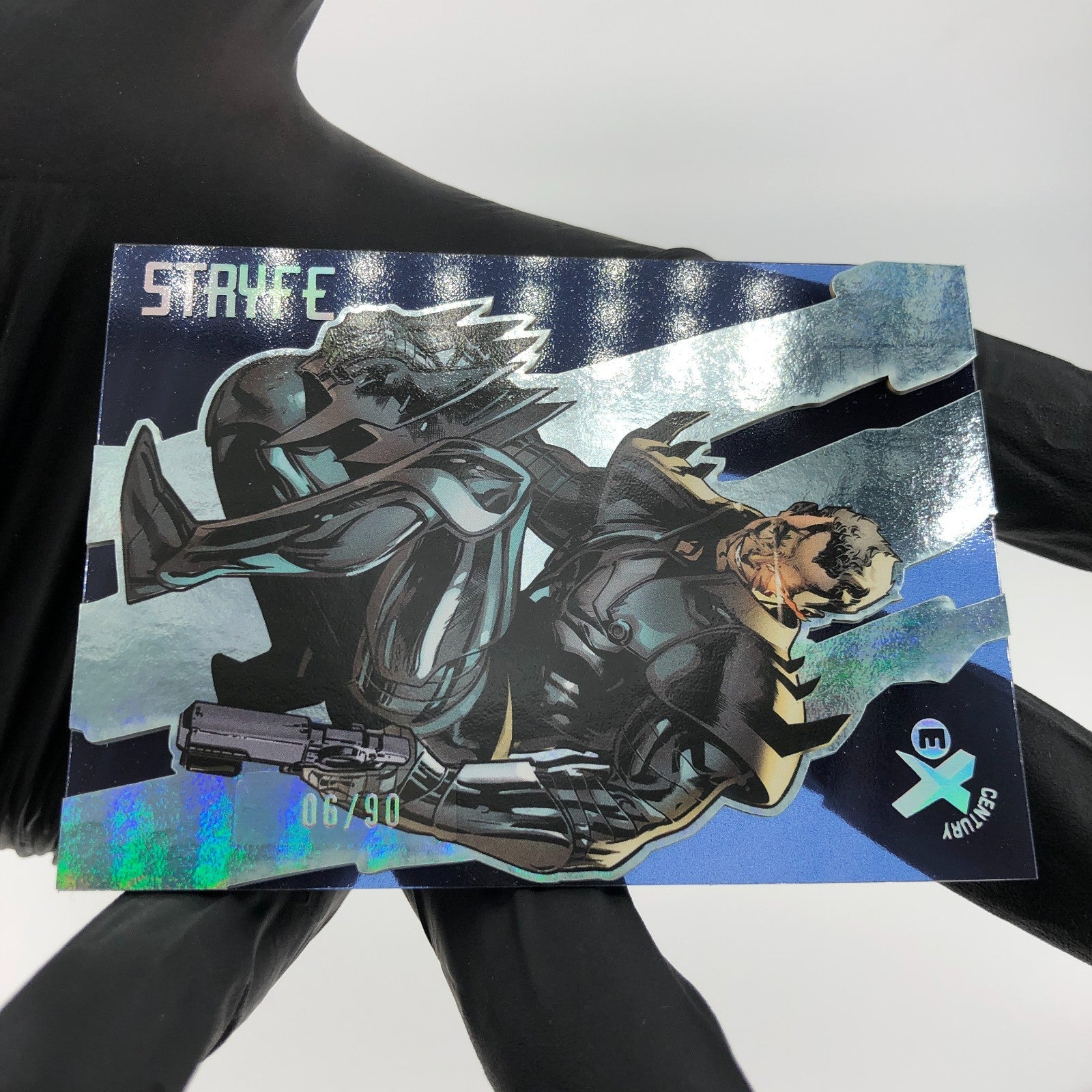 Marvel Card Stryfe EX EX90 Century /90 Blue Upper Deck Wolverine [NM]