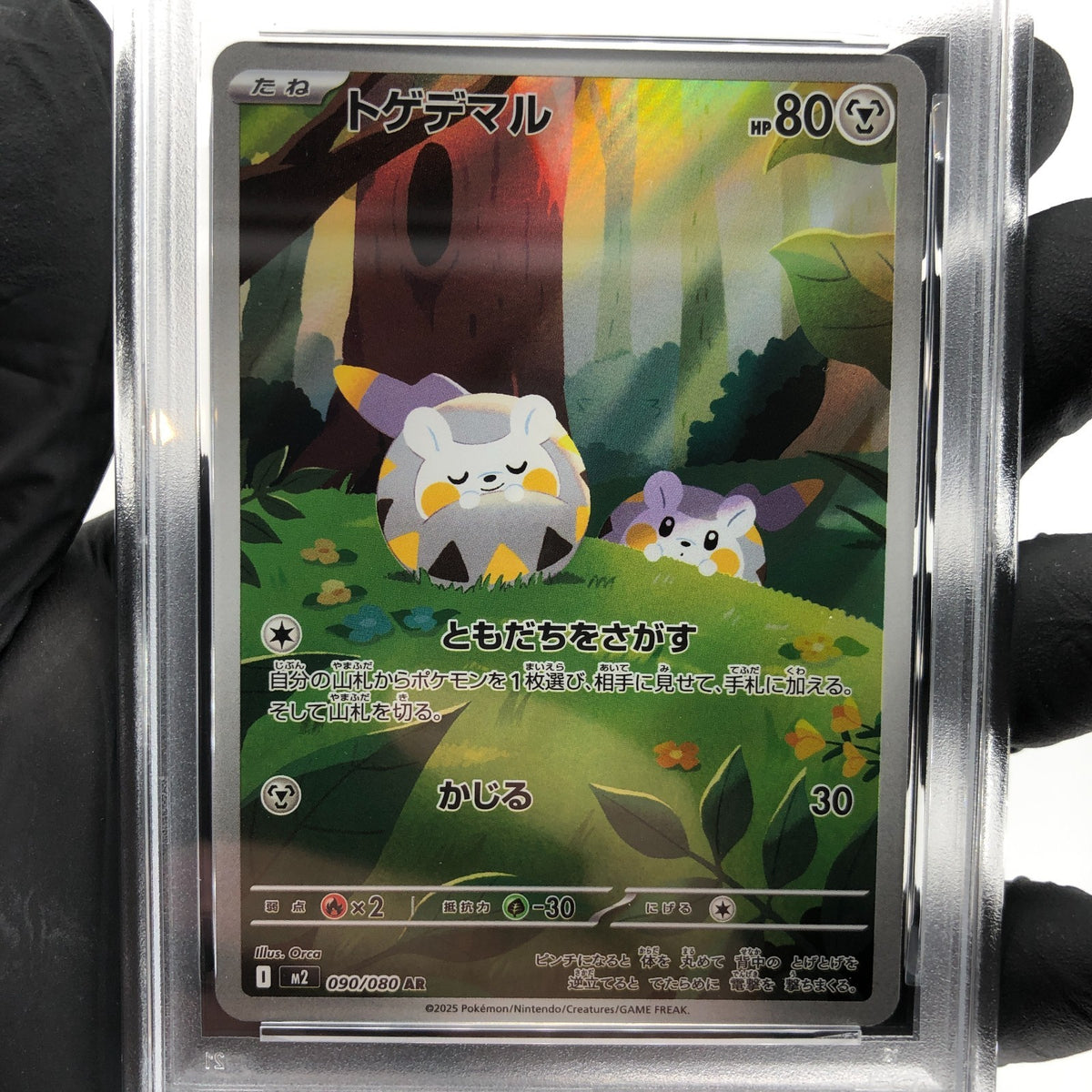 PSA 10 Pokemon Card Togedemaru 090/080 AR M2 Japanese Karte [10] 3