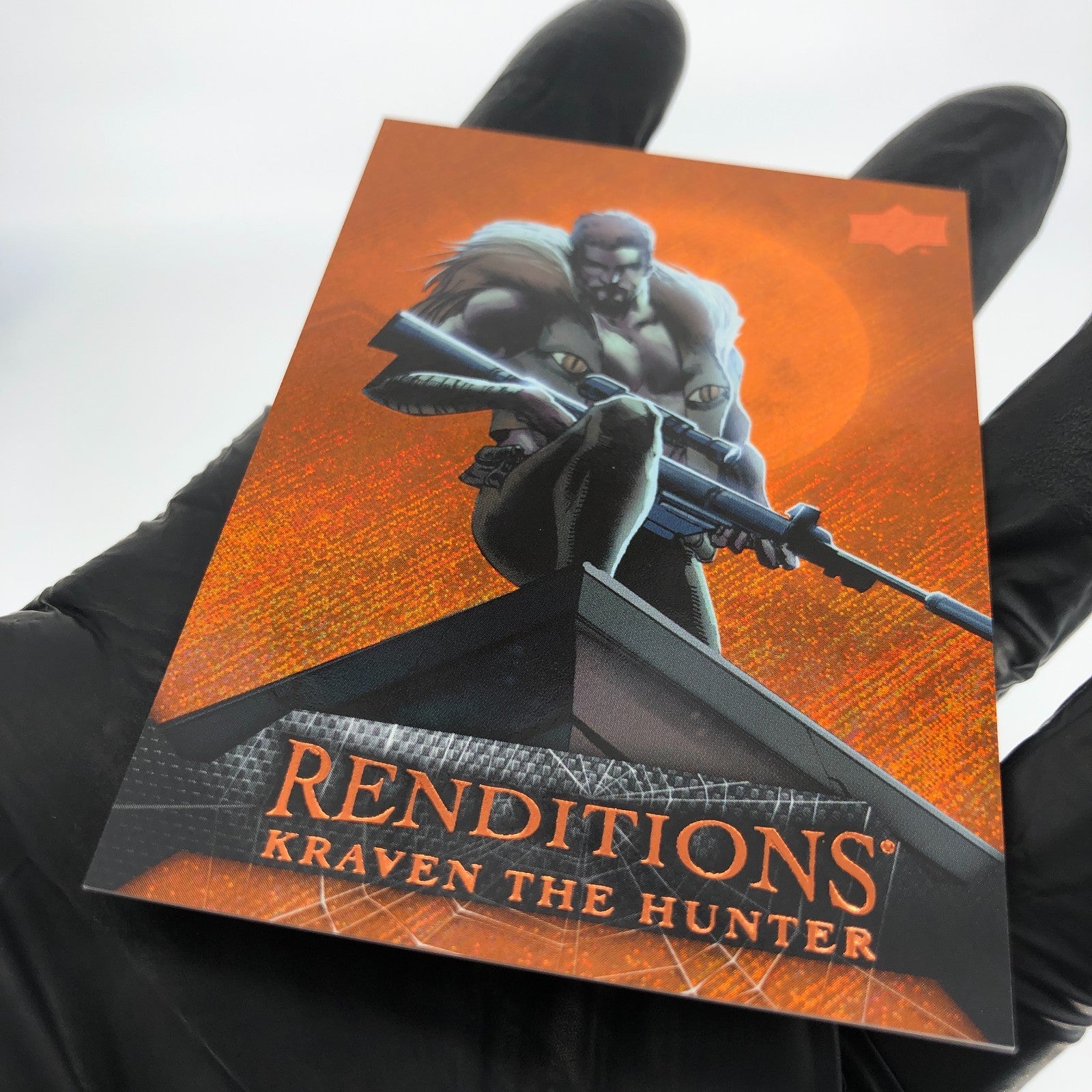 Marvel Card Kraven 9 Orange  /299 Fleer Upper Deck Renditions [NM]