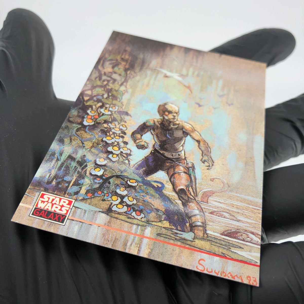 Star Wars Galaxy Card Luke Skywalker 267 Arthur Suydam Topps 1994 [NM]