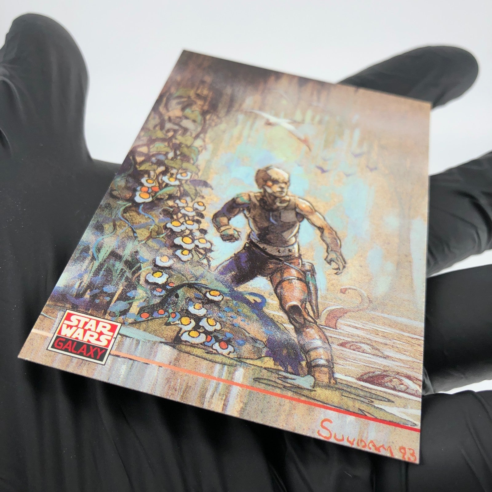 Star Wars Galaxy Card Luke Skywalker 267 Arthur Suydam Topps 1994 [NM]