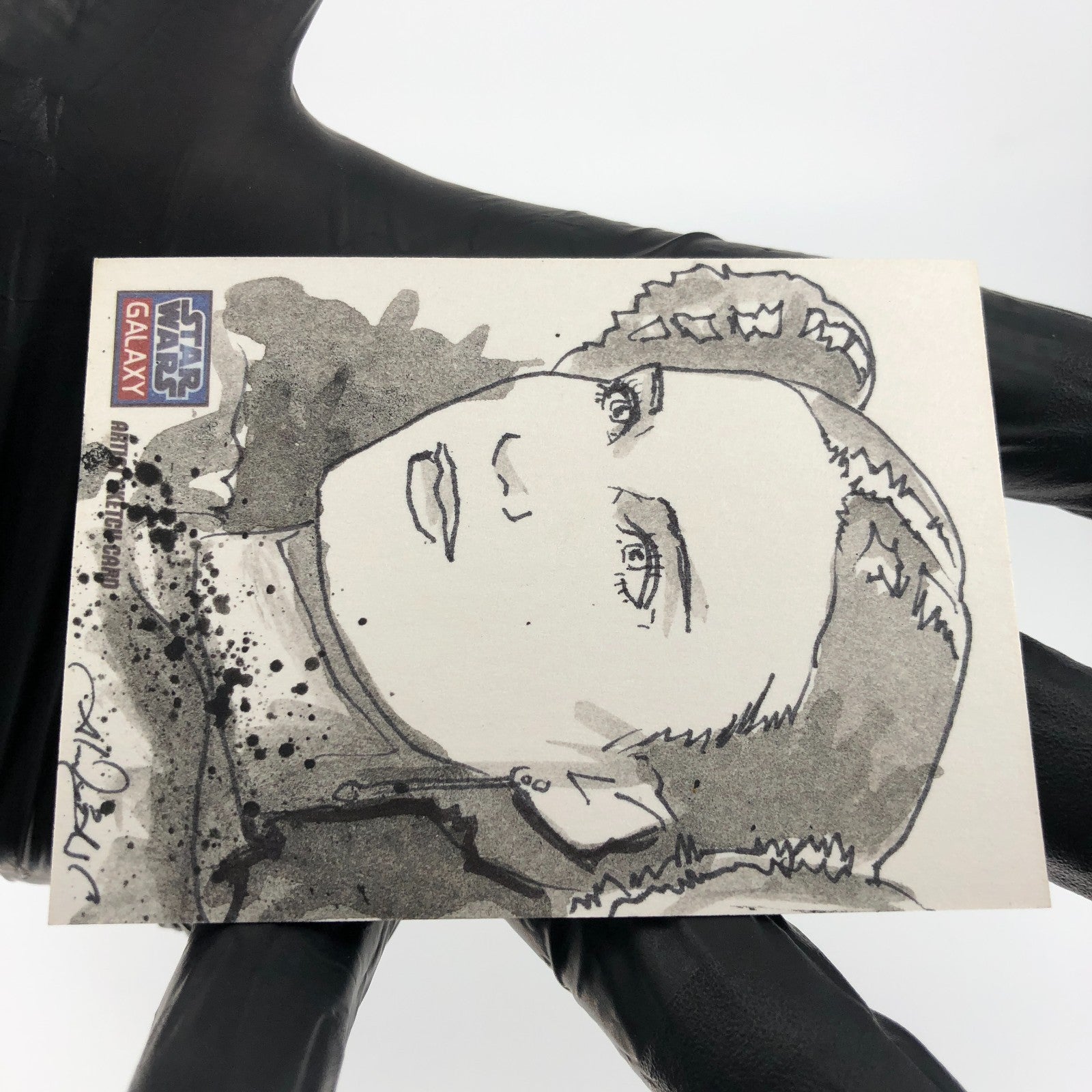 2024 Topps Star Wars Galaxy Padme Amidala /1 Sketch by Alex Buechel [NM]