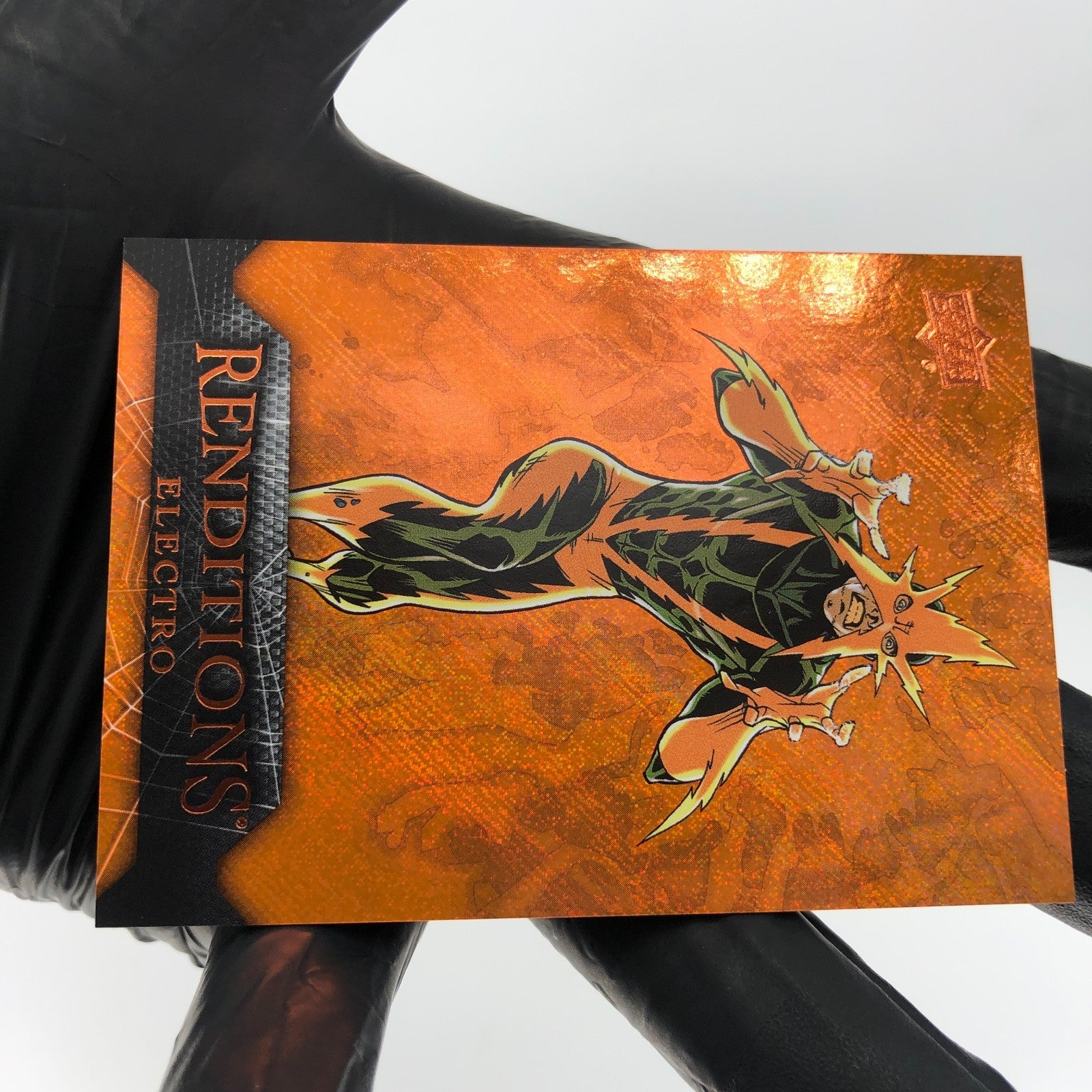 Marvel Card Electro 6 Orange  /299 Fleer Upper Deck Renditions [NM]