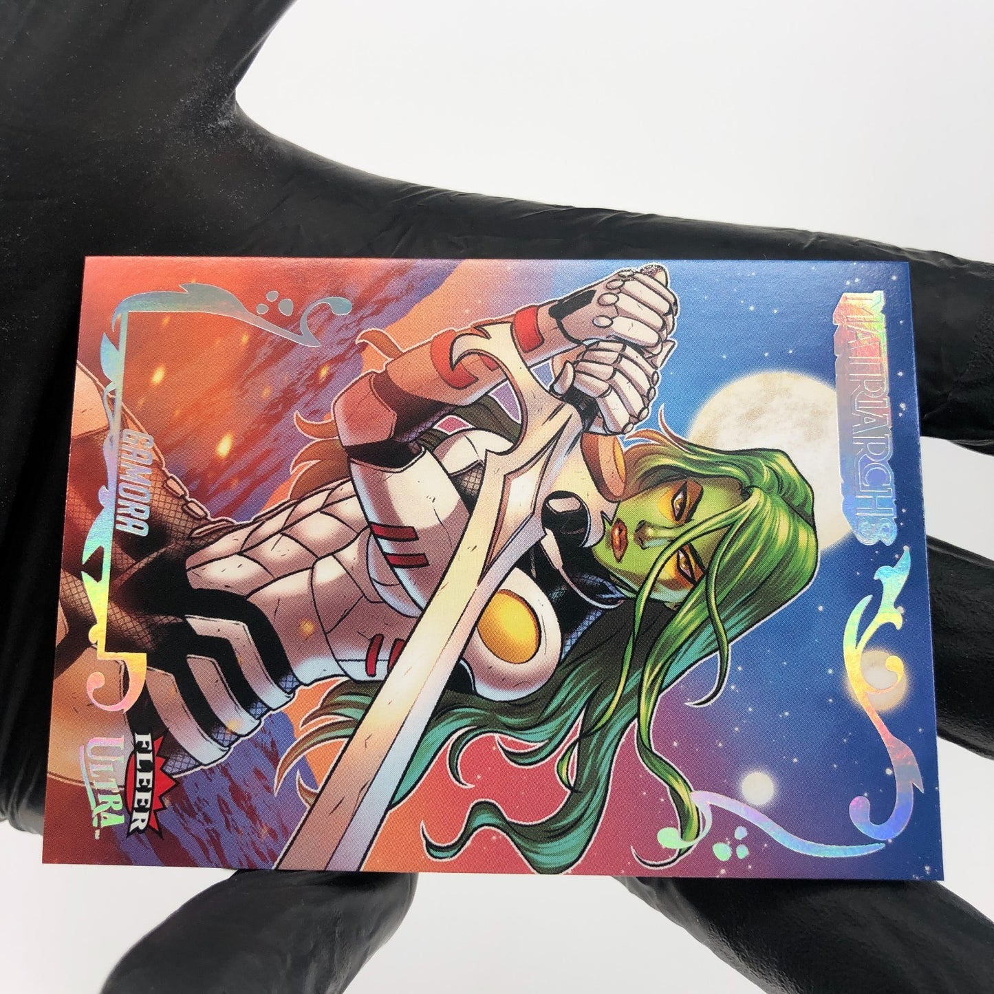 Marvel Card Gamora 17 Silver Spectrum Matriarchs 2024 Fleer Upper Deck [NM]