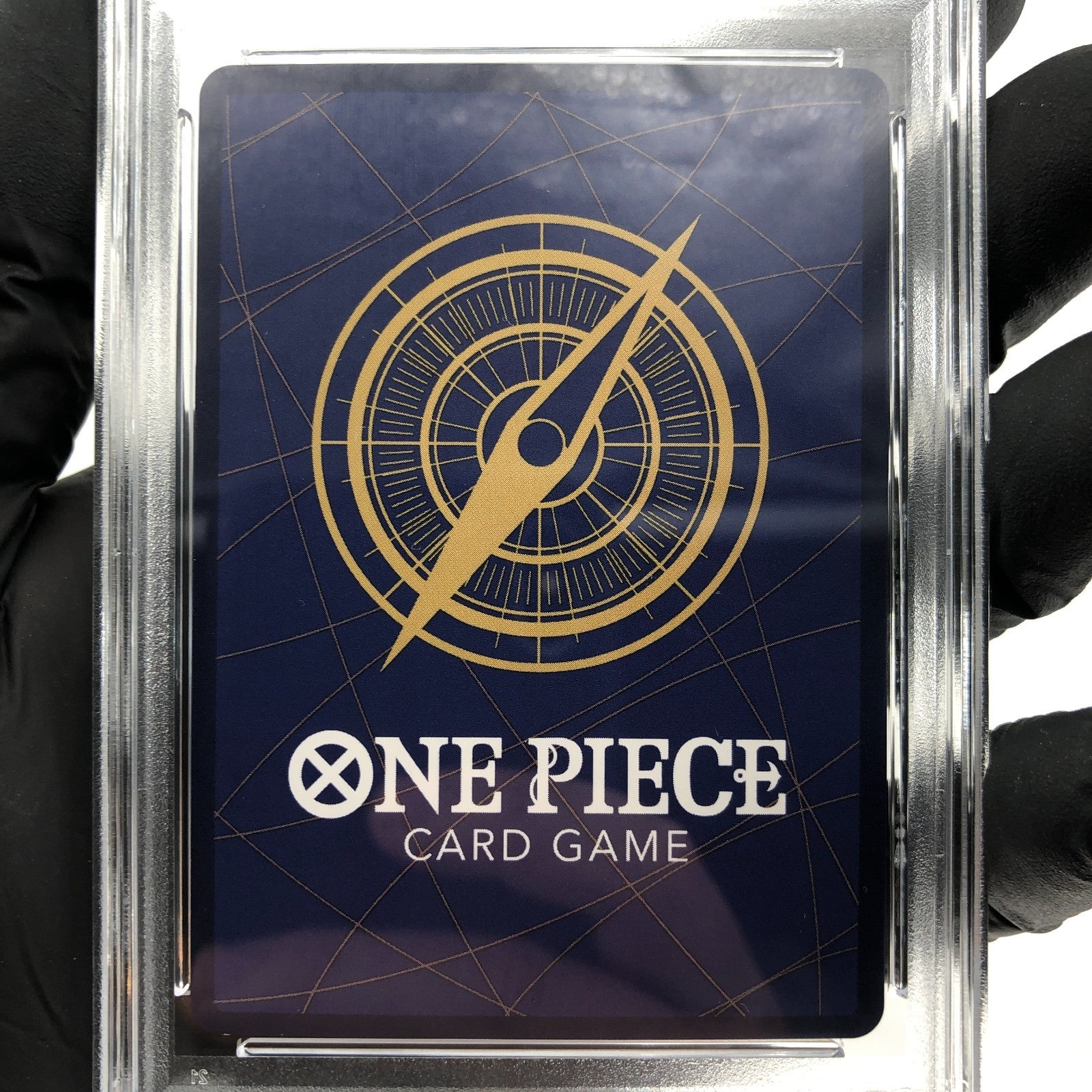 PSA 9 One Piece Card Luffy OP07-109 SR Promo Holo Japanese [9]