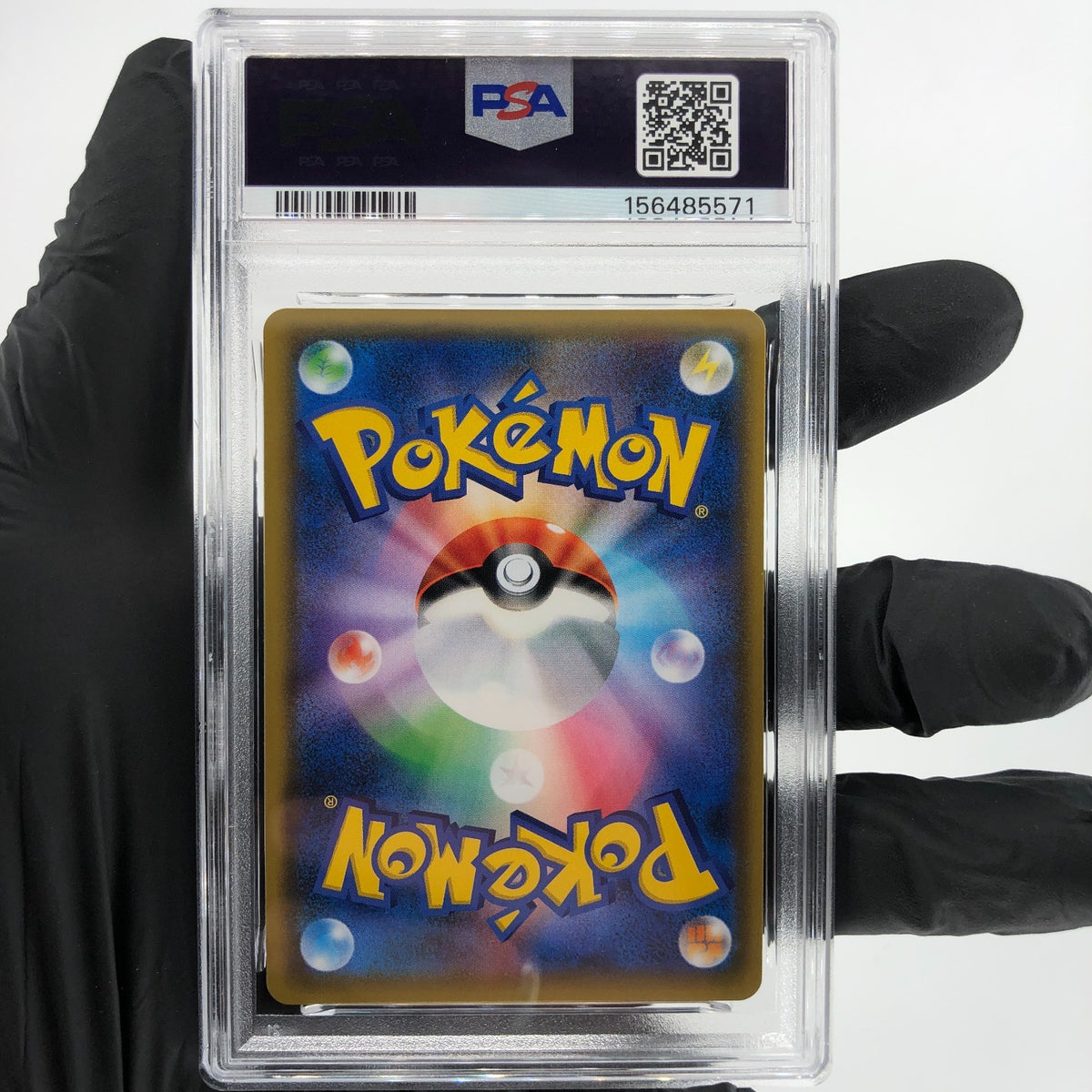 PSA 9 Pokemon Card Rowlet Exeggutor GX 001/054 RR SM10b Holo Japanese Karte [9]