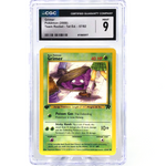 CGC 9 Pokemon Card Grimer 57/82 1.Edition Team Rocket English Karte [9]