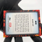 Marvel Card Black Cat 106 Yellow Lava Refractor Topps Chrome 2025 [NM] 2