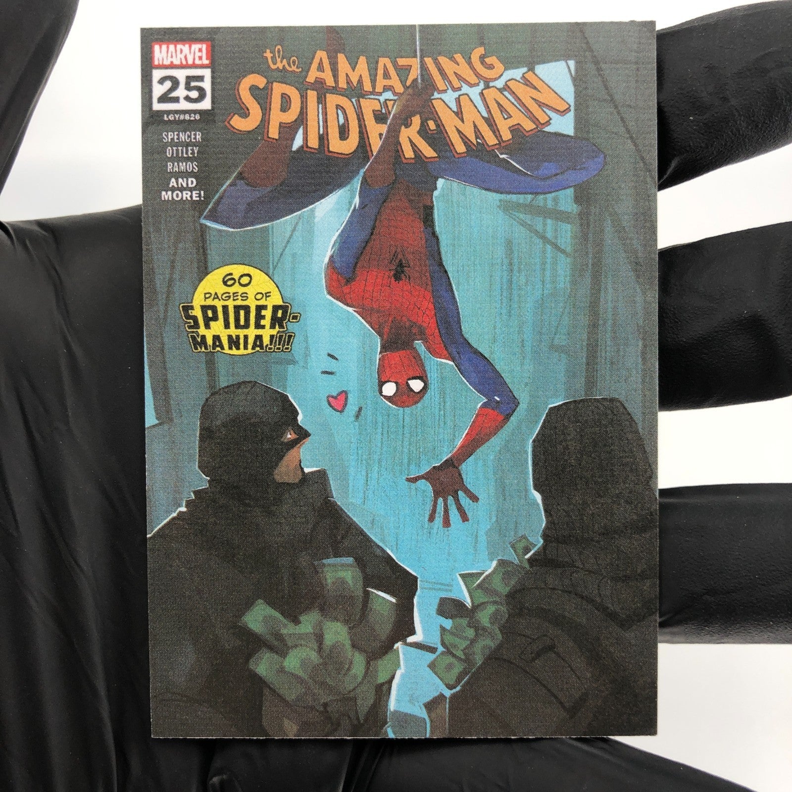 Marvel Card Spider-Man 62 Comic Covers Fleer Upper Deck Renditions [NM]