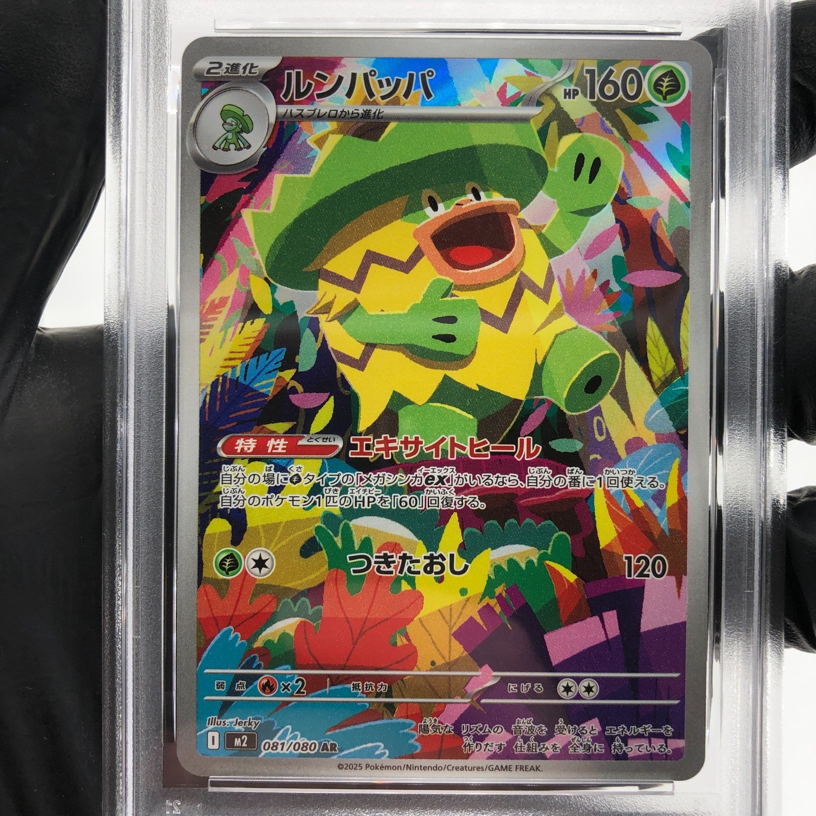 PSA 9 Pokemon Card Ludicolo 081/080 AR M2 Japanese Karte [9]