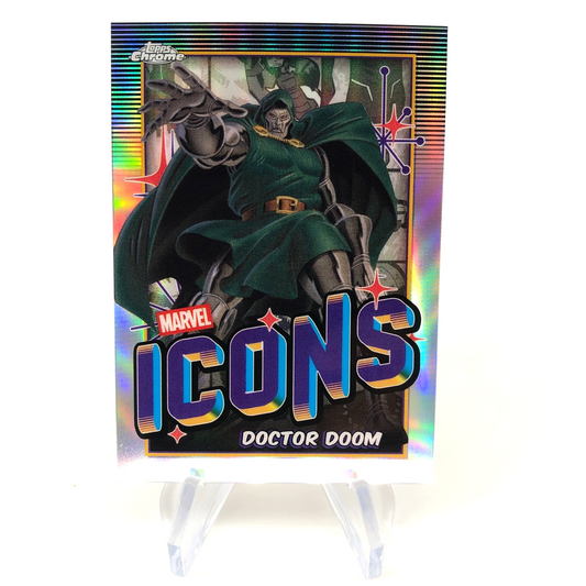 Marvel Card Doctor Doom MI-1 Icons Topps Chrome 2025 [NM]