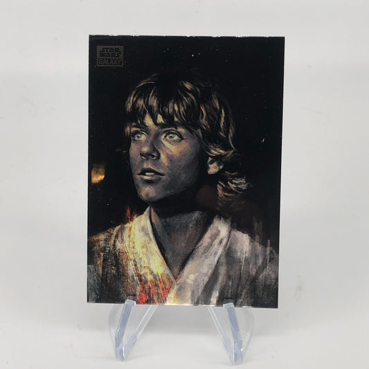 Star Wars Galaxy 2024 Luke Skywalker 74 Base Topps Chrome [Rank A]