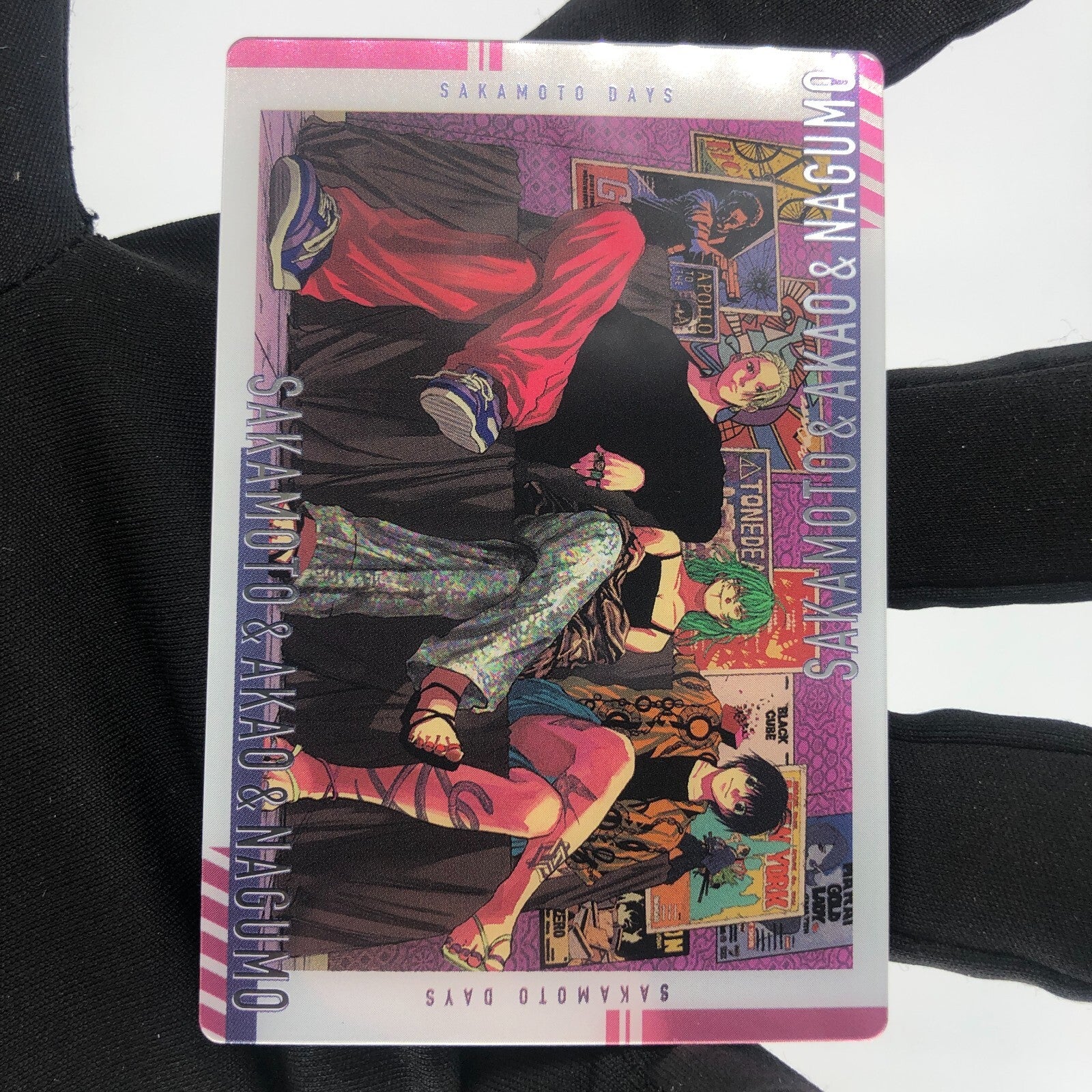 Sakamoto Days Card Wafer Akao Nagumo V-19 Holo Japanese [Mint]