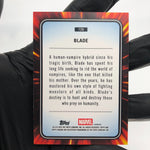 Marvel Card Blade 126 Blue Green Shimmer /199 Topps Chrome 2025 [NM]