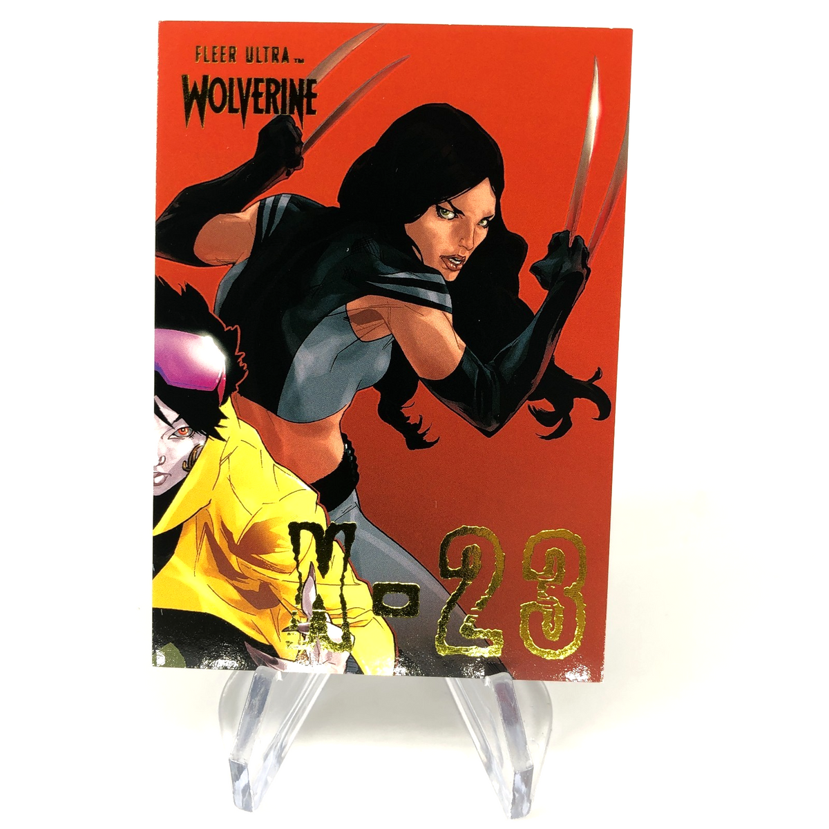 Marvel Card X-23 X-6 Gold /90 Fleer Upper Deck Ultra Wolverine [NM]
