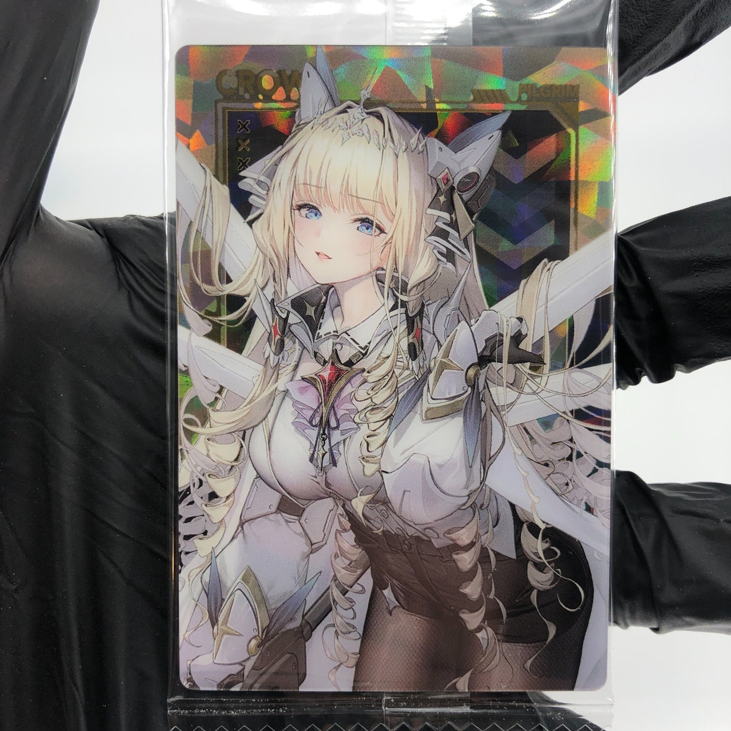 Nikke Card Crow No.027 Wafer Holo Bandai Japanese Sealed [Rank S]