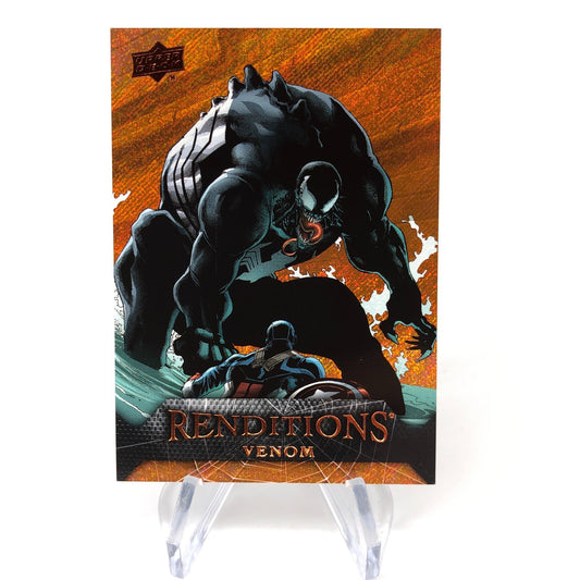 Marvel Card Venom 57 Orange  /299 Fleer Upper Deck Renditions [NM]