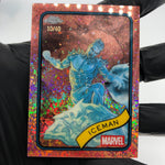 Marvel Card Iceman 179 Rose Gold /40 Mini Diamond Topps Chrome 2025 [NM]
