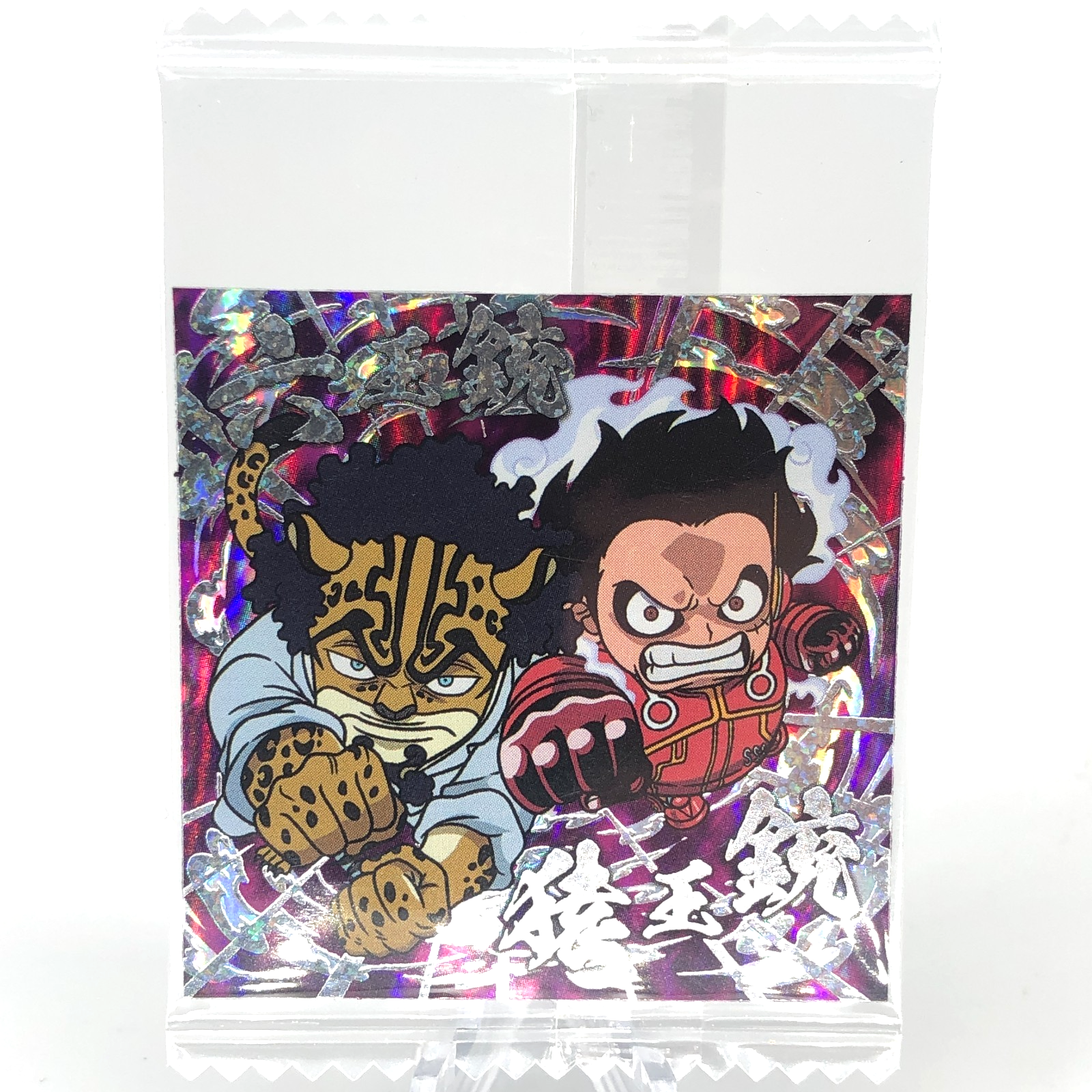 One Piece Luffy Rob Lucci SW9-S1 SEC Holo Wafer  Japanese [Sealed]