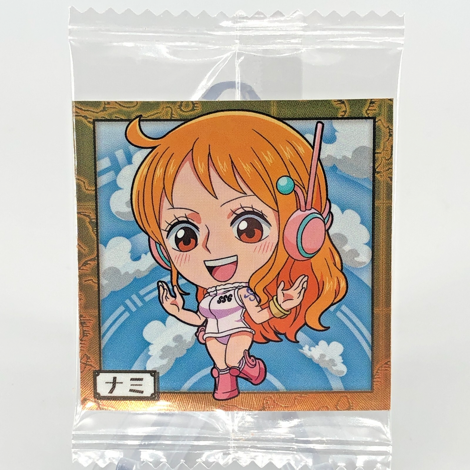 One Piece Nami SW8-03 N Holo Wafer  Japanese [Sealed]
