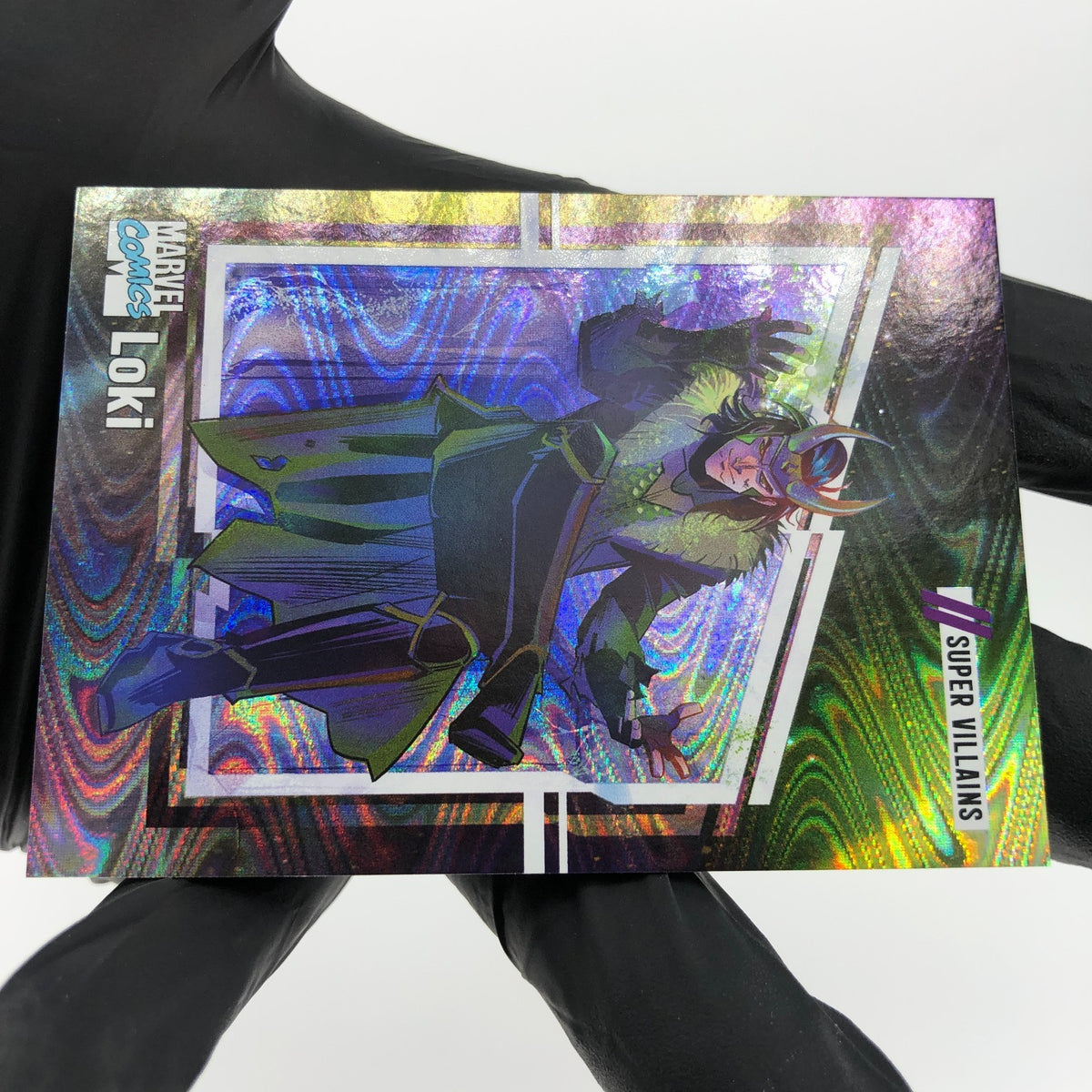 Marvel Card Loki 34  Impel  /90 Super Villains Fleer Upper Deck Renditions [NM]