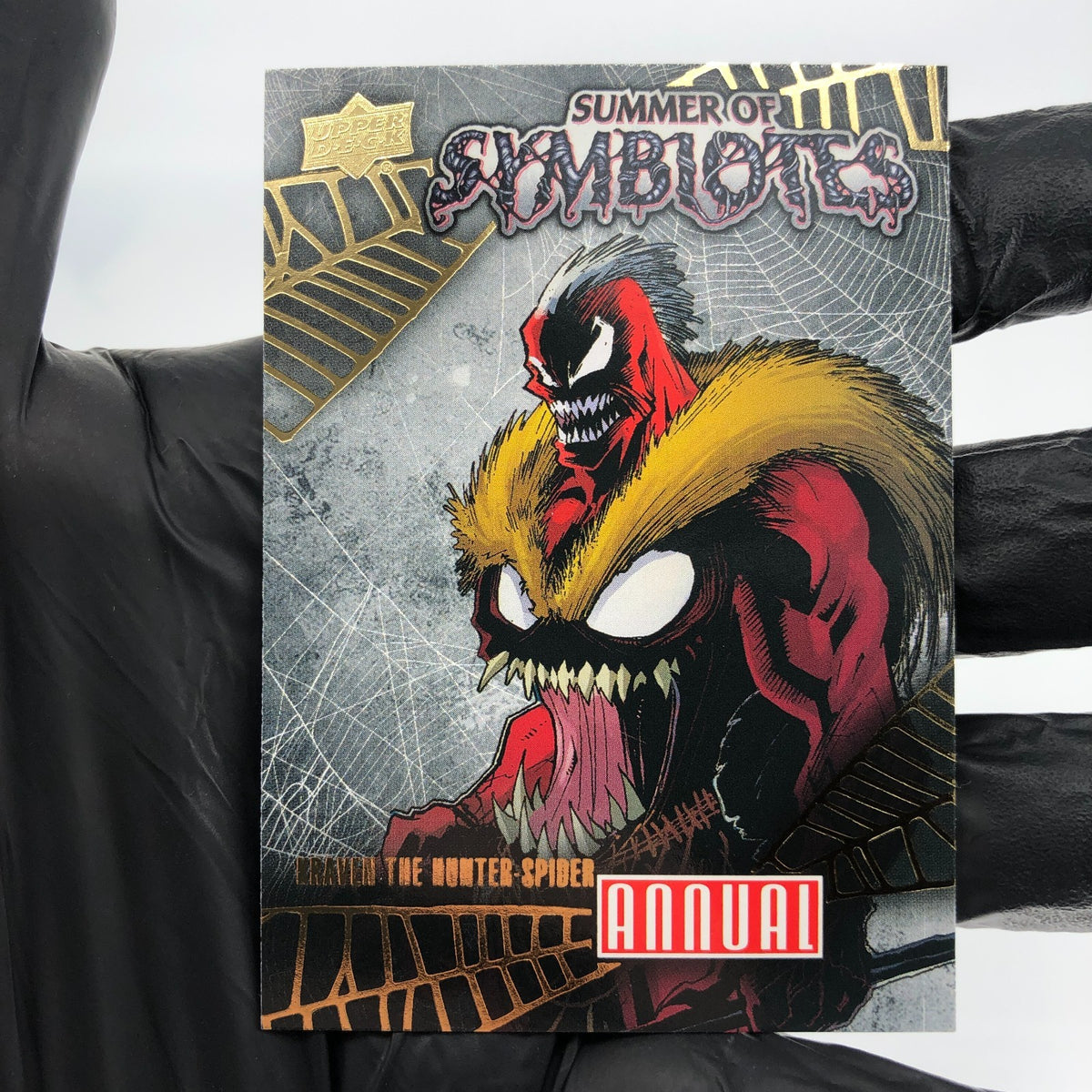 Marvel Card Kraven The Hunter Spider SY-24 Annual Upper Deck Flair 2023 [NM]