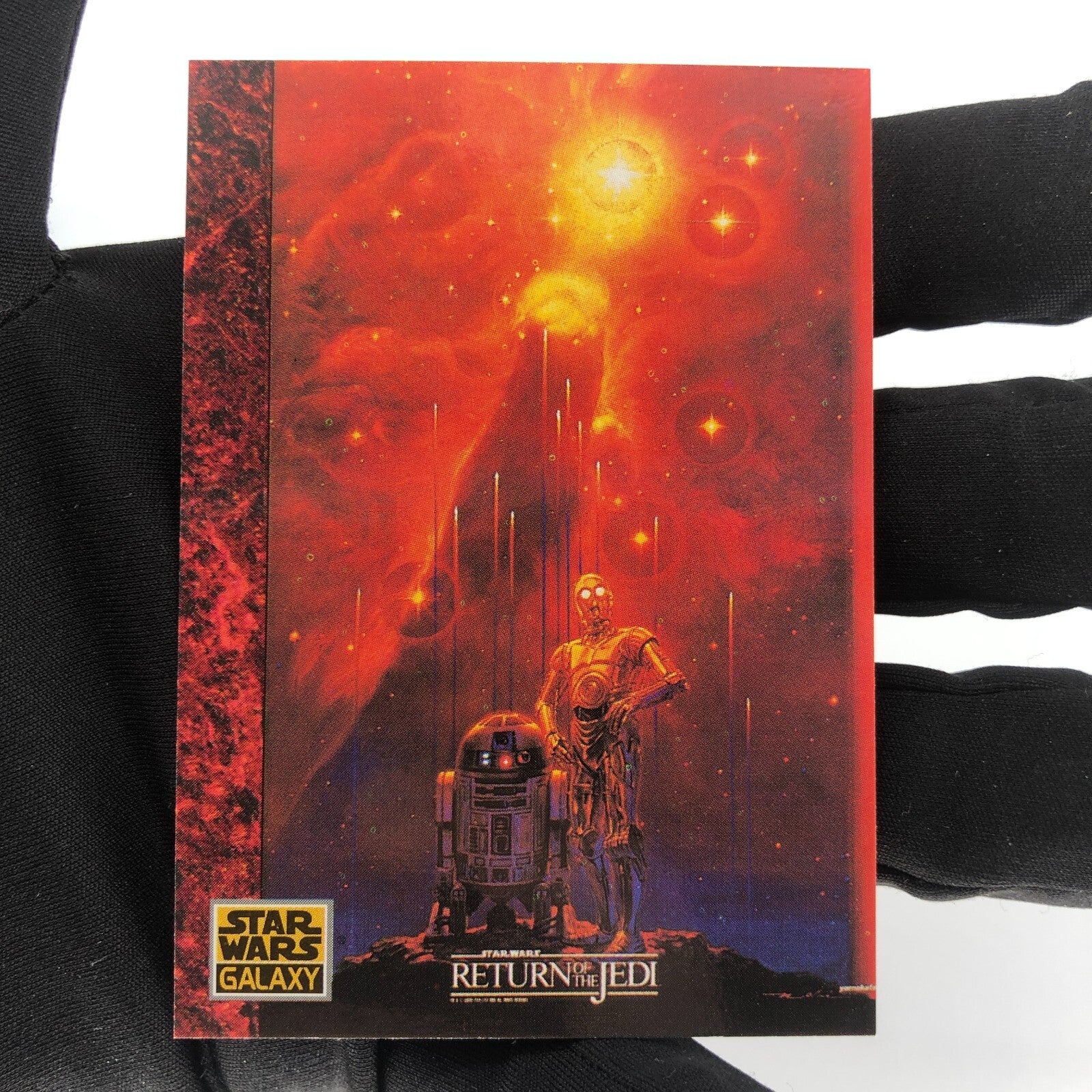 Star Wars Galaxy Card The Art Of 74 Topps C3PO R2-D2 1993 [Rank A]