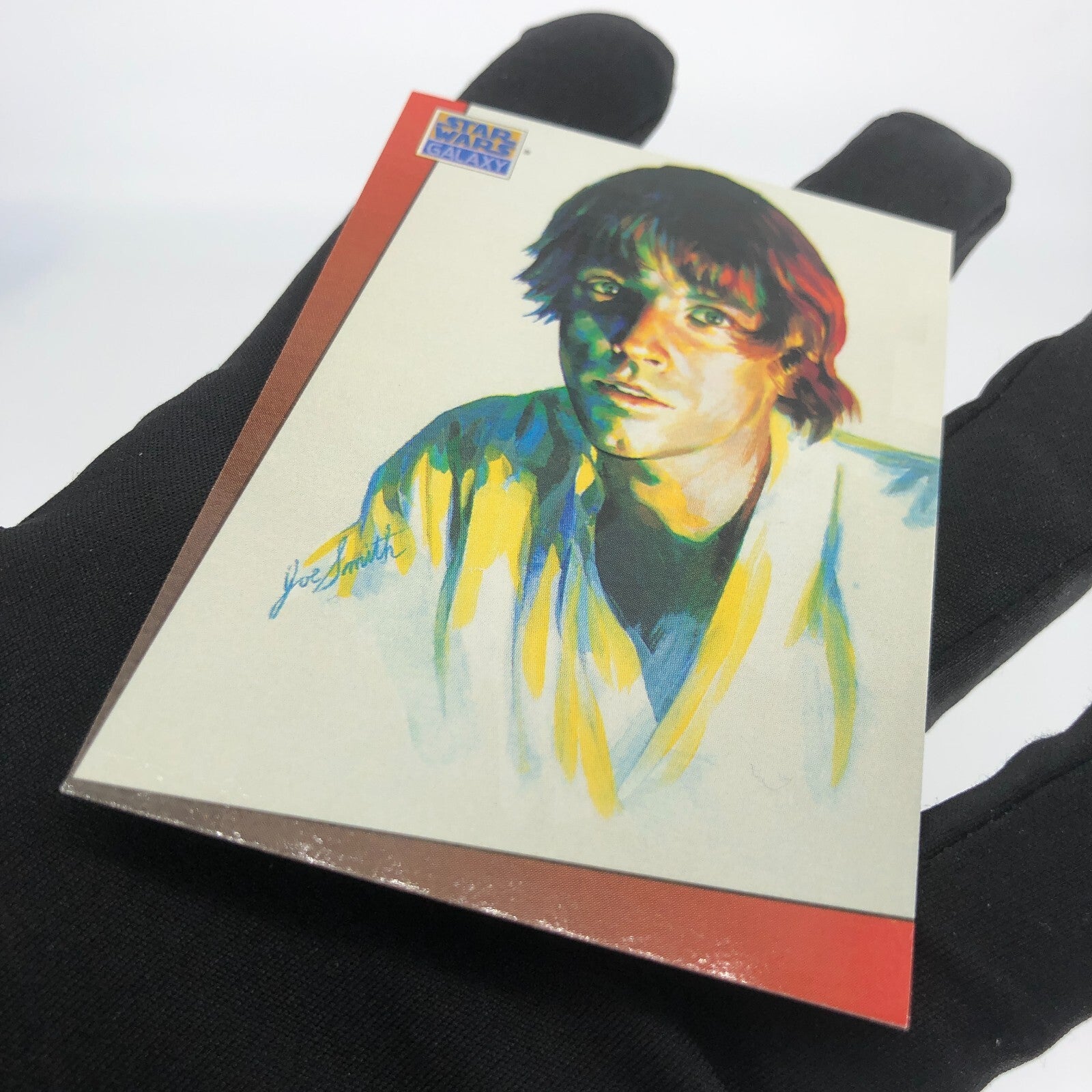 Star Wars Galaxy Card The Design Of 3 Topps Luke Skywalker 1993 [Rank A]